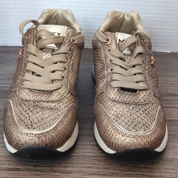 Mexx sneakers women's size 5 gold colour - Picture 3 of 14